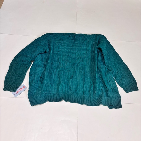 Cat & Jack Teal Women's Cardigan - Picture 7 of 9